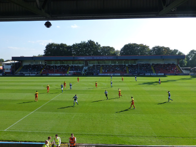 The Main Stand During the Match